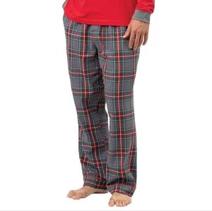 Pajamagram Gray Plaid Cotton PJ Bottom New Men